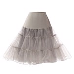Gråt petticoat/skørt